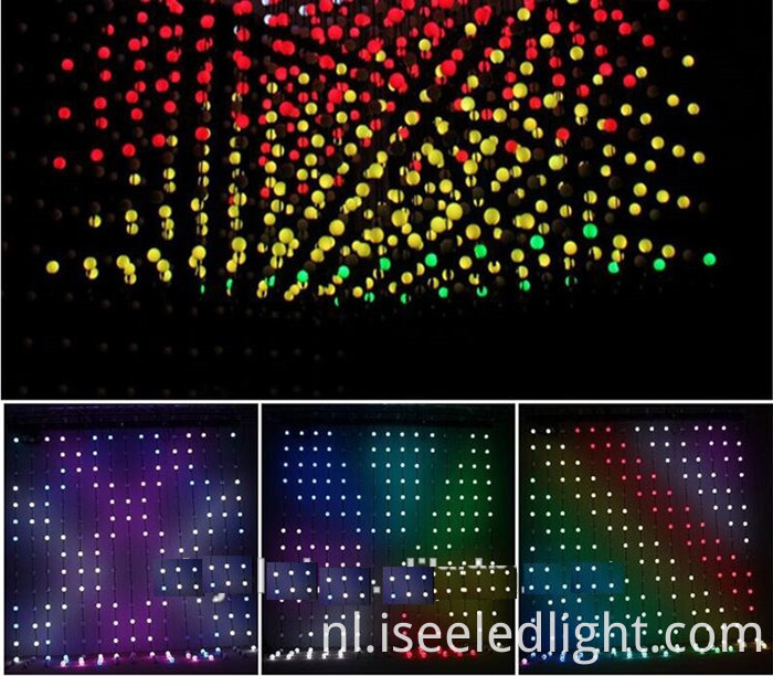 Dmx Rgb Led String Pixel Ball Waterproof